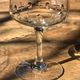 Lot of 7 glass of champagne engraved Crystal