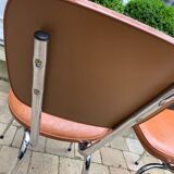 Skai chairs and vintage chrome