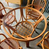 Rattan dining set
