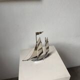 Stainless steel boat from the 1980s.