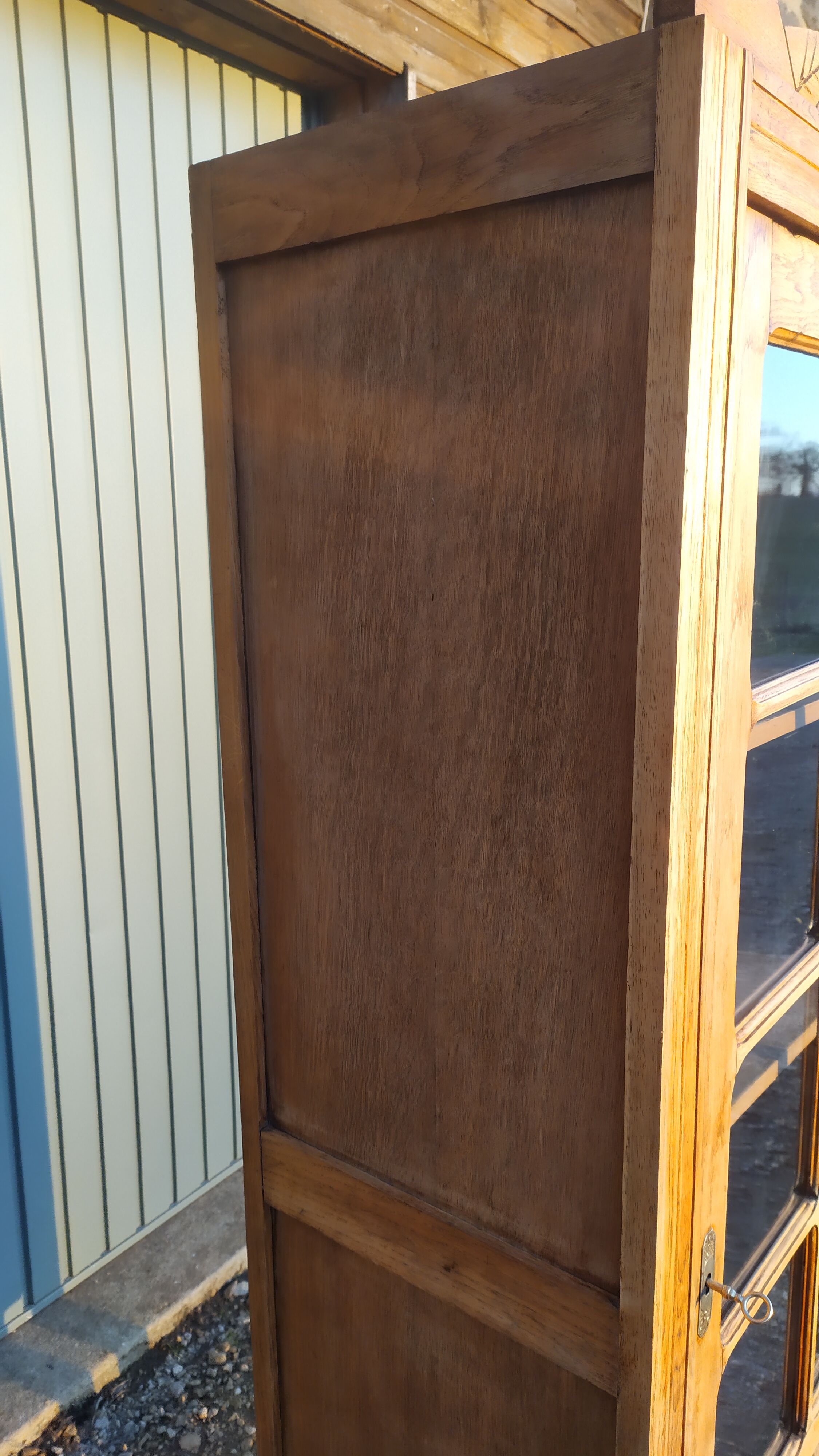 Parisian art deco wardrobe glazed