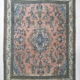 Salmon & Blue Classic Persian Rug, 318x410Cm