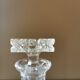 Cut crystal whiskey decanter