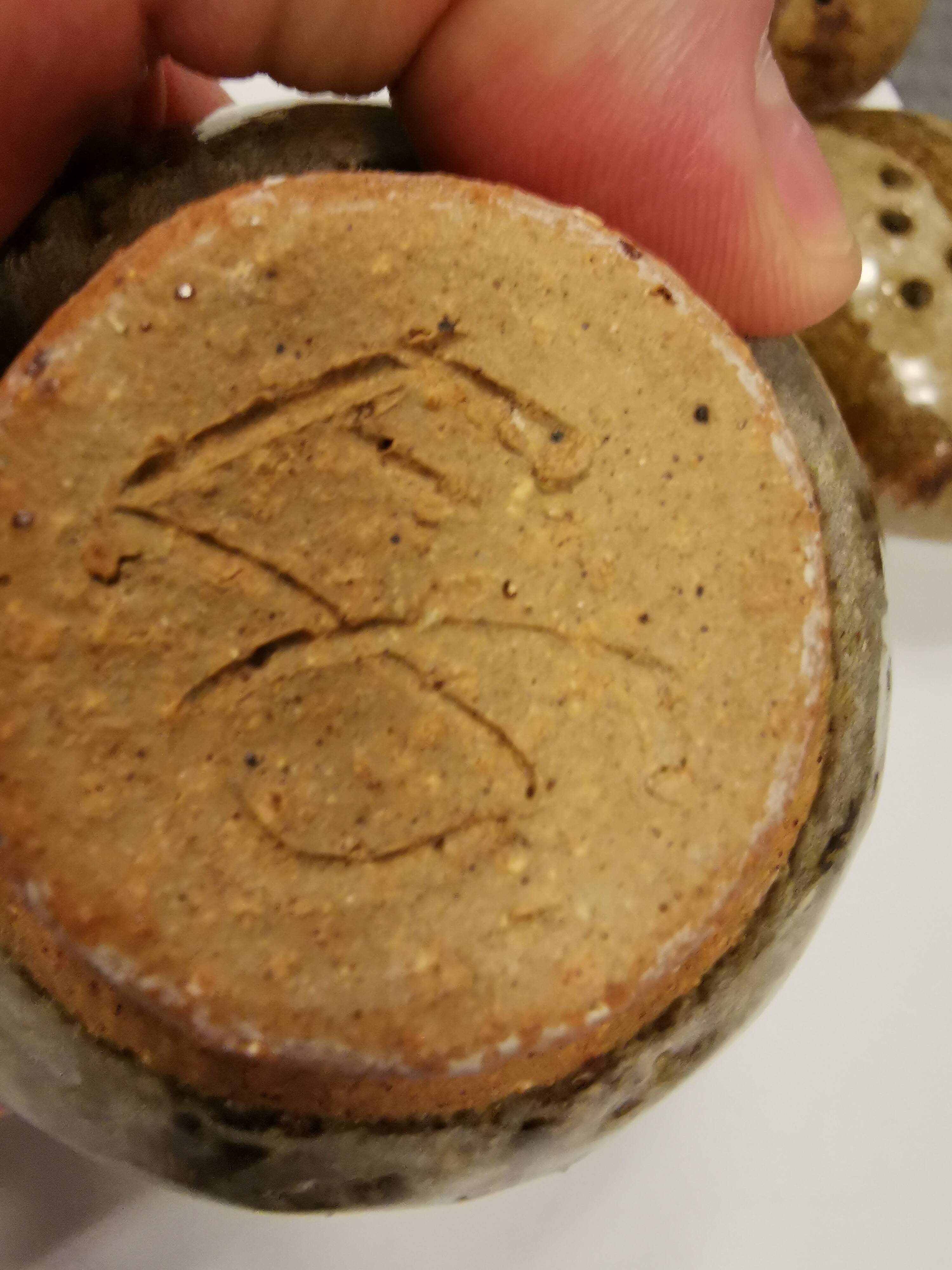 Three pierced vases (in Denmark we call them Mushroom vases)