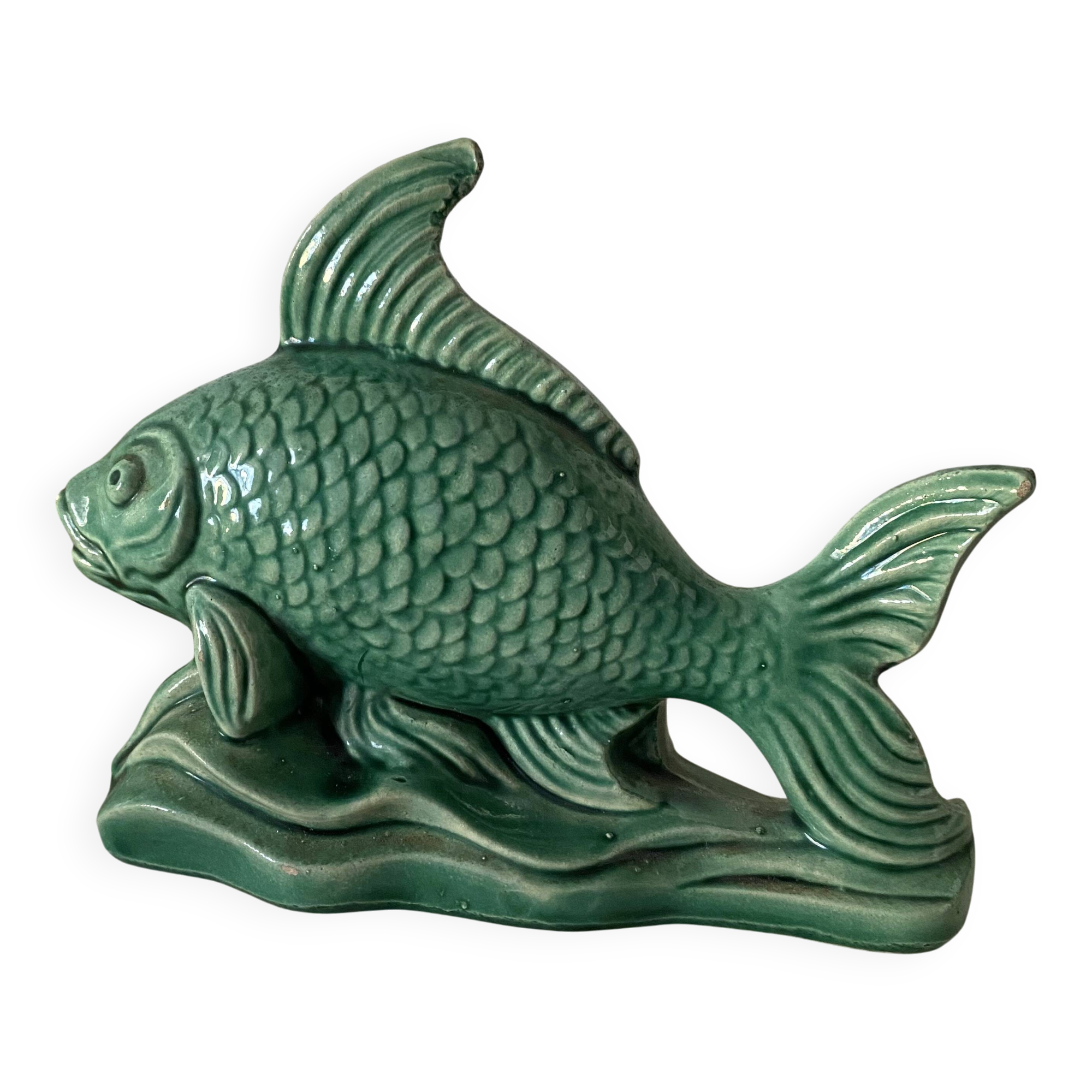 Poisson en céramique années 50