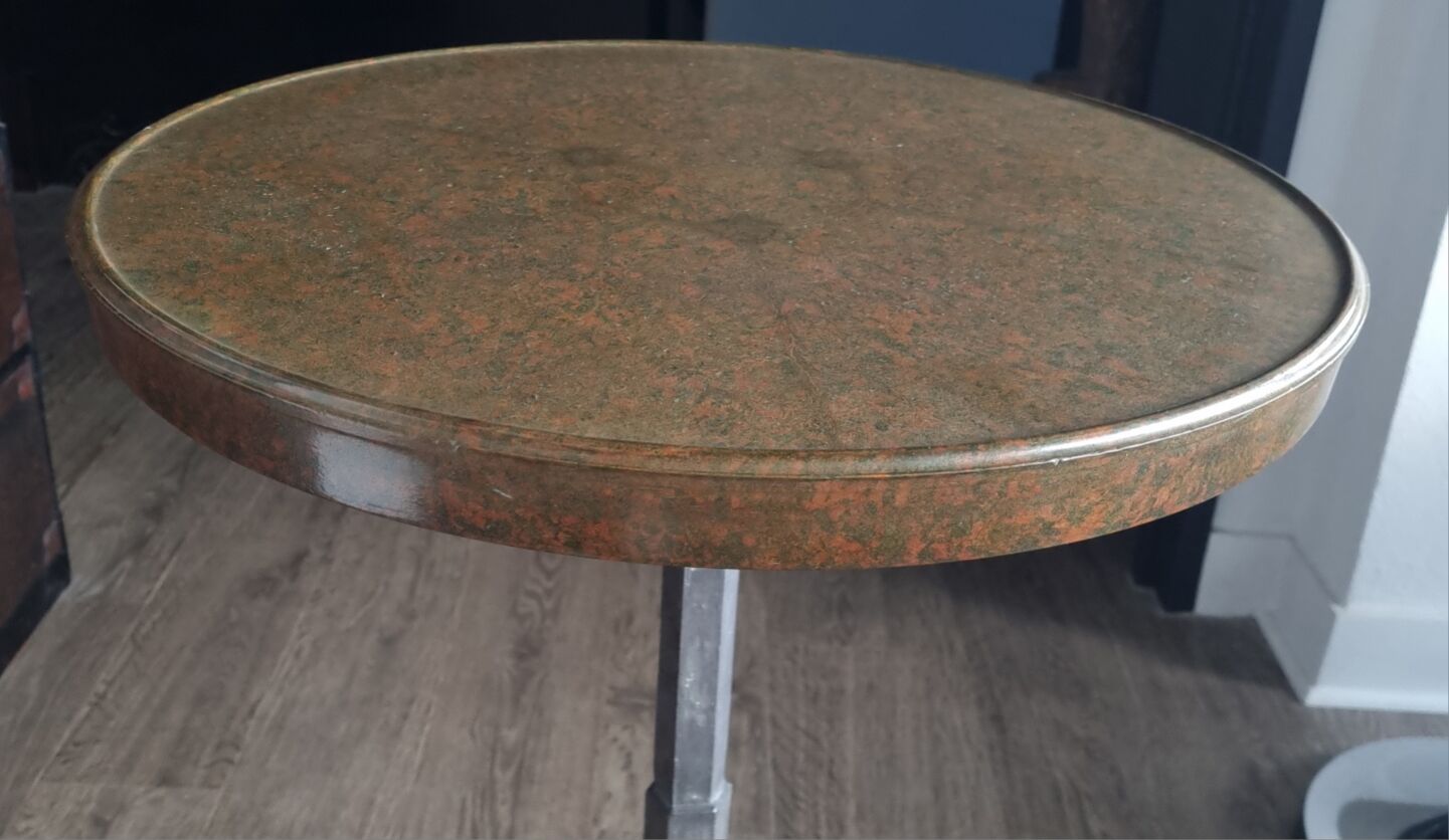 Bistro table in Bakelite Louis Vuitton