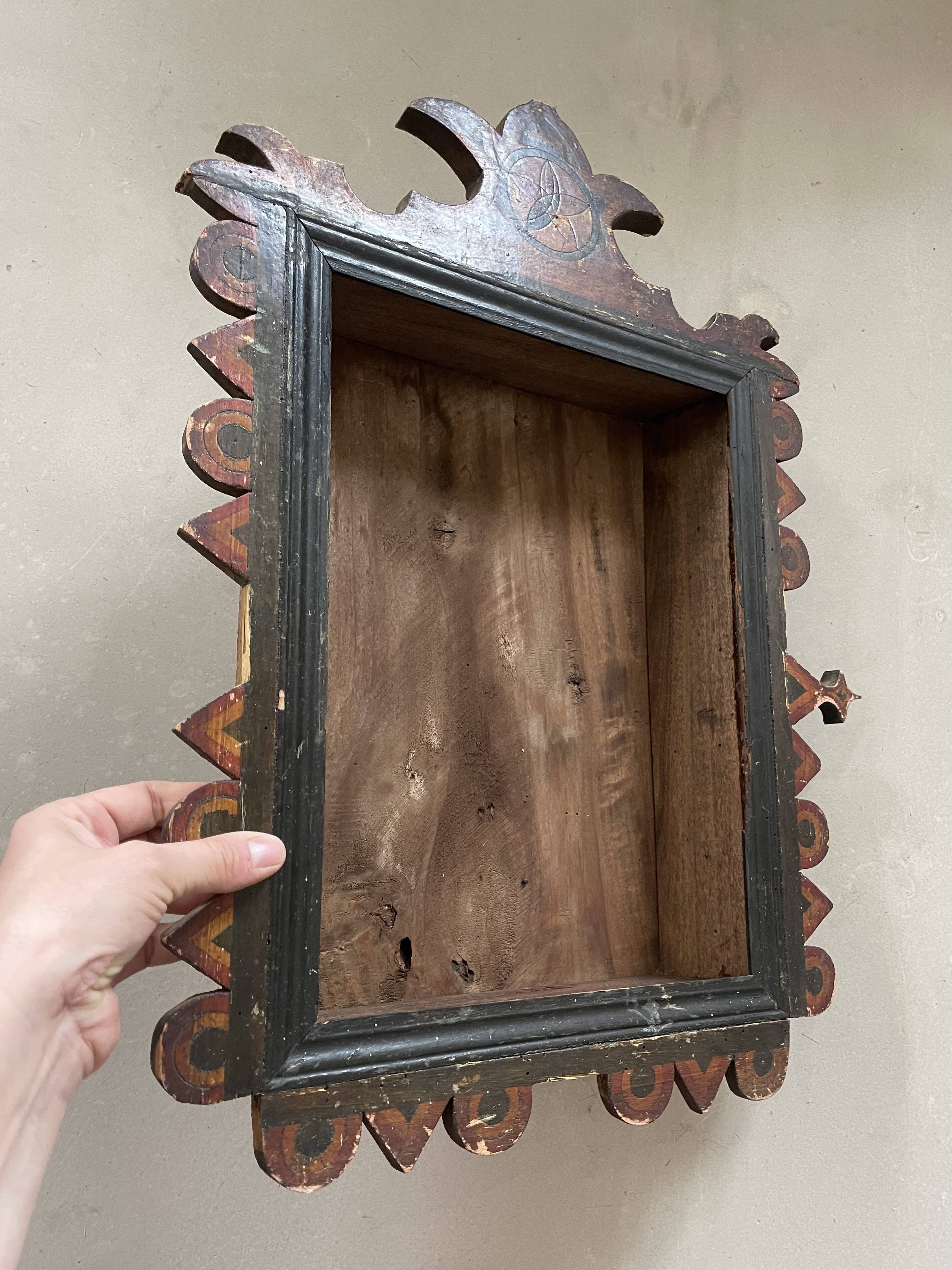 Old wall box / Folk art