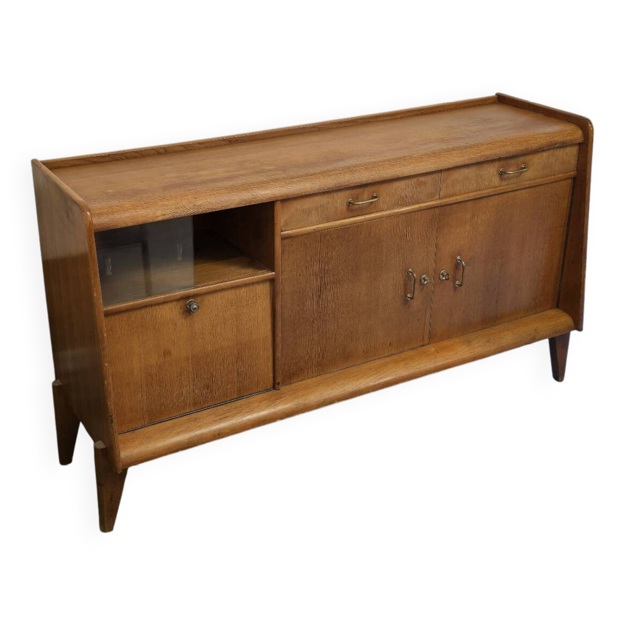 Enfilade 1950 with display cabinet