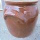 Terracotta pot with confit fat