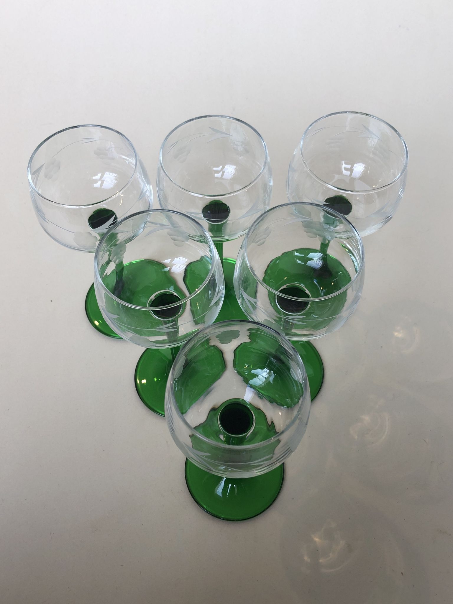 Set of 6 glasses Alsace Luminarc, made in France