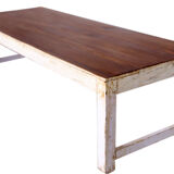 Old Burmese teak coffee table