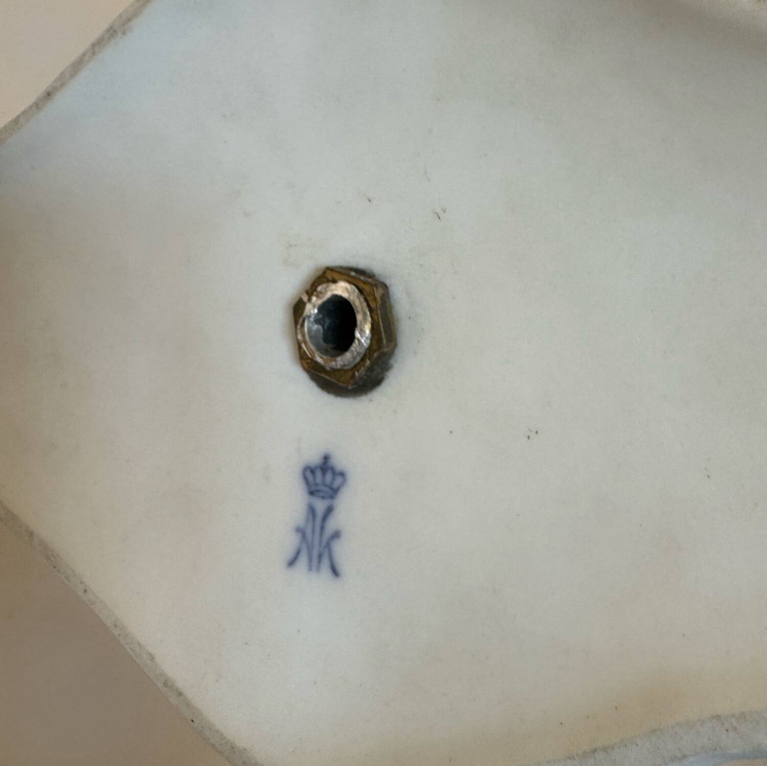 Large AK Kaiser ceramic lamp, Germany, 1970s