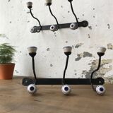 Porcelain and wrought iron