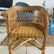 Fauteuil en osier pour enfant