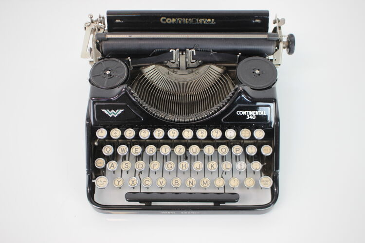 Machine à écrire portable Continental 340, Allemagne 1937