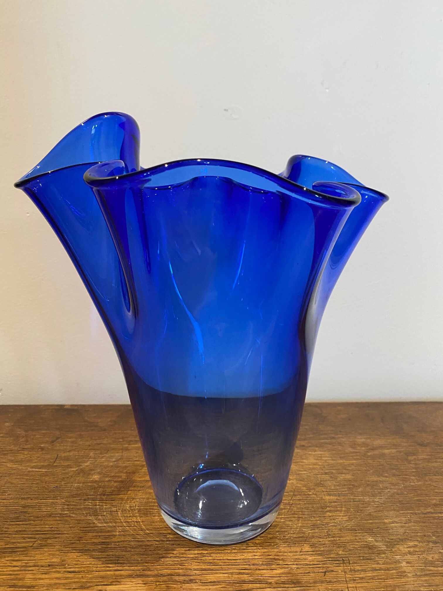 Vase mouchoir italien Murano