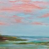 Marine landscape painting, original signed and delivered with its certificate.