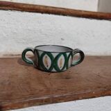 Small candy box without lid or small bowl with ears Robert Picault Vallauris