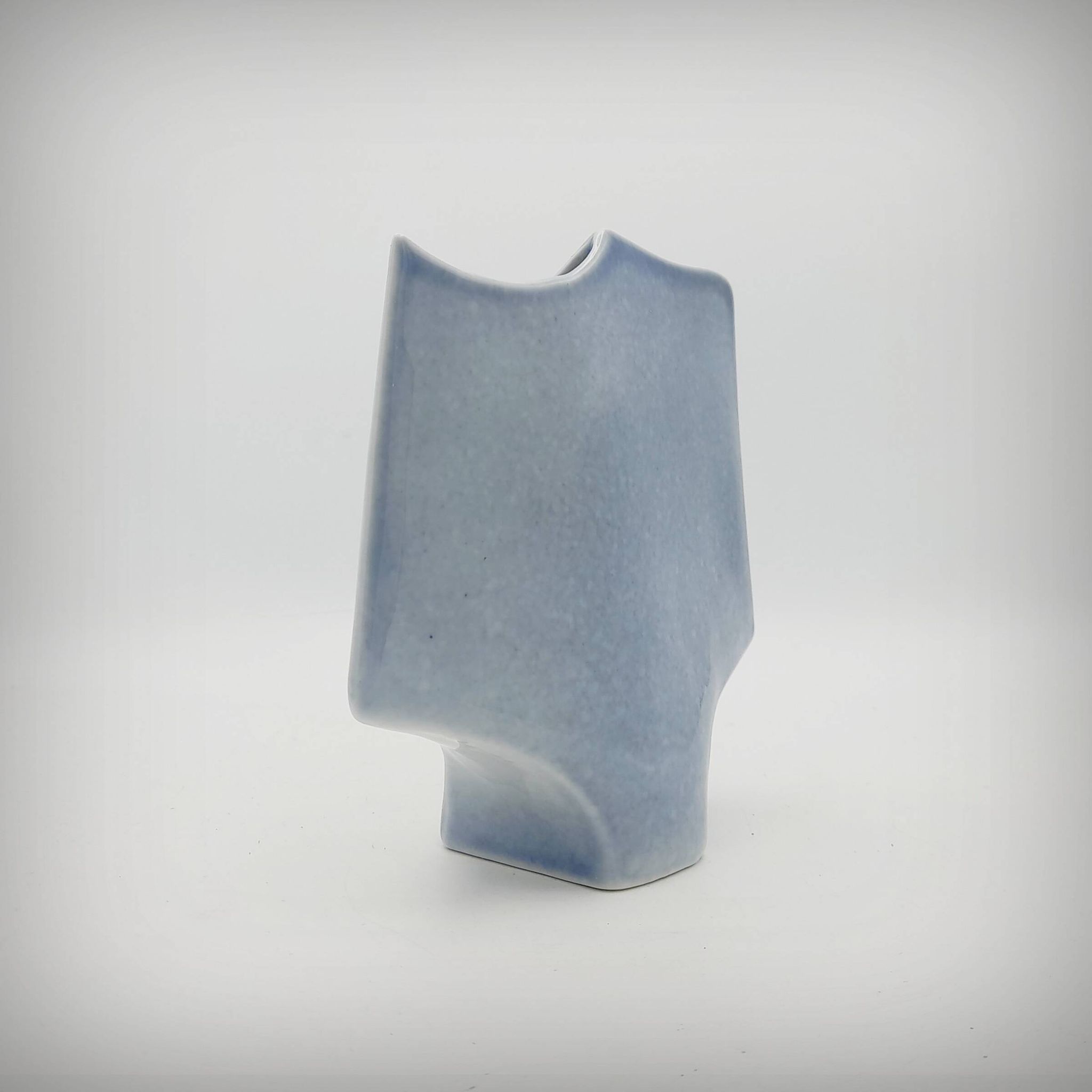 Sculptural vase by Solange Garotte and Bernard Prigent for Virebent, 1975