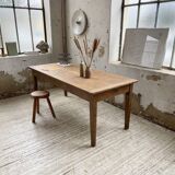 Oak farm table 2m