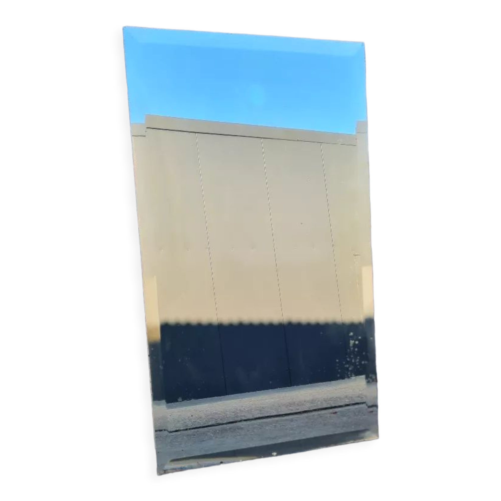 Art Deco beveled mirror