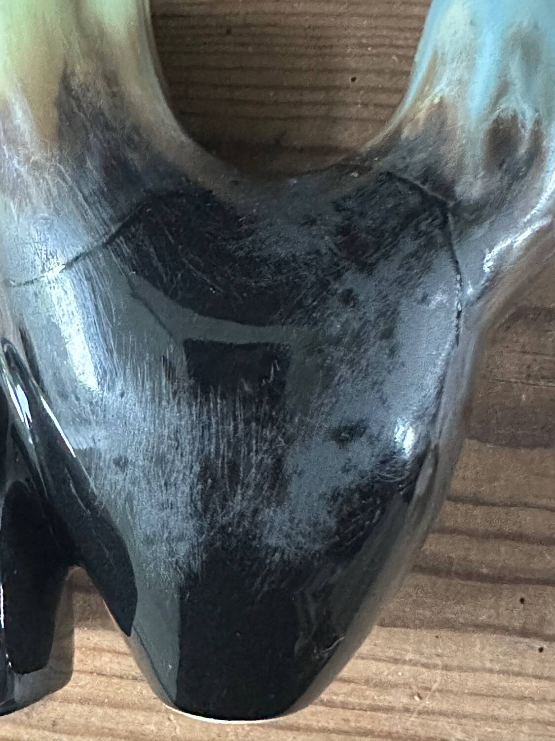 Ceramic vase from the 70s