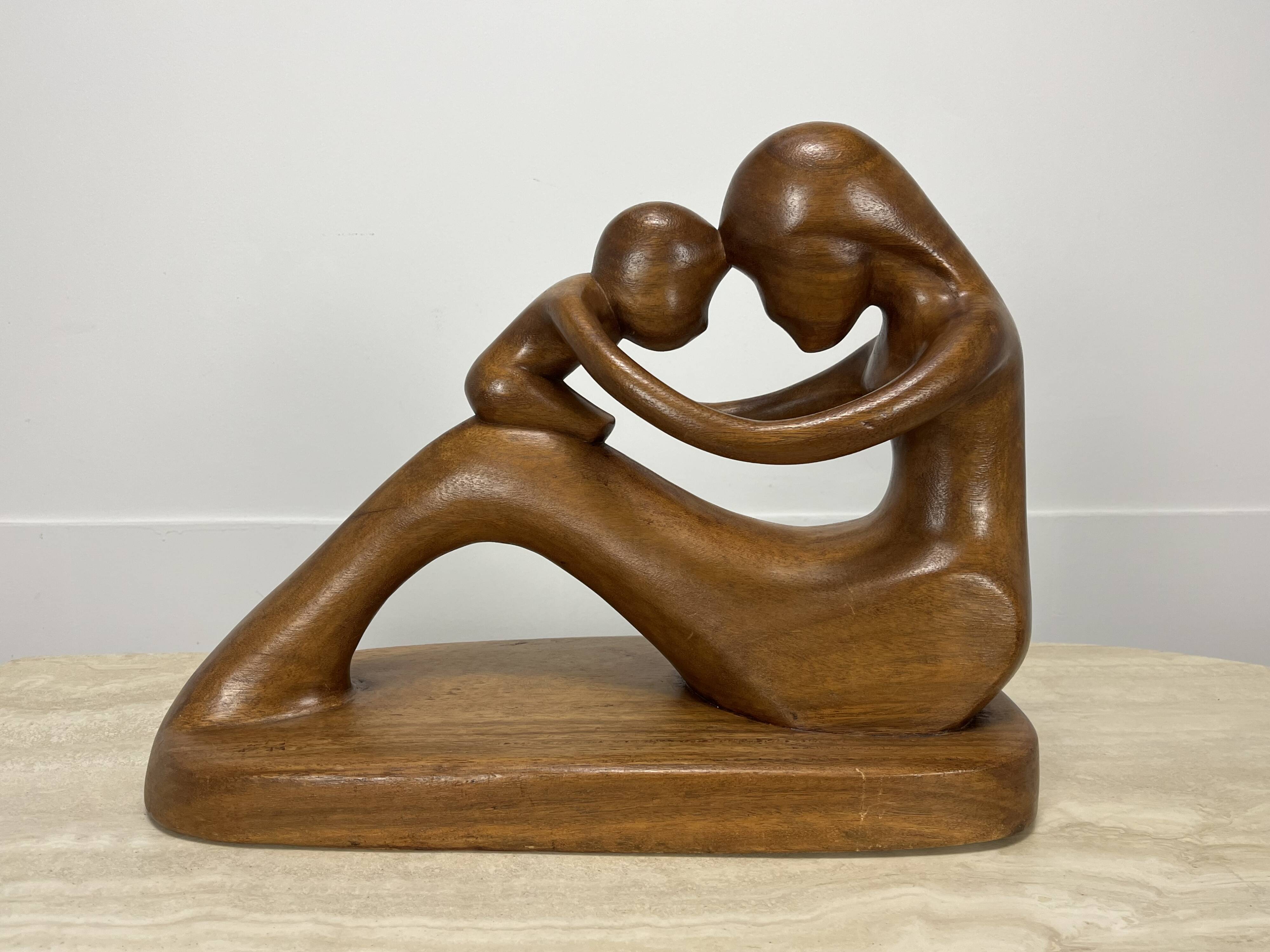 XL maternity sculpture Scandinavian style 60s