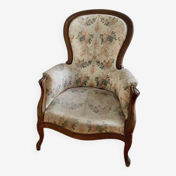 Fauteuil Bergère Louis-Philippe, période Louis XV - 1800 - France