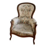 Armchair Bergère Louis-Philippe, Louis XV period - 1800 - France