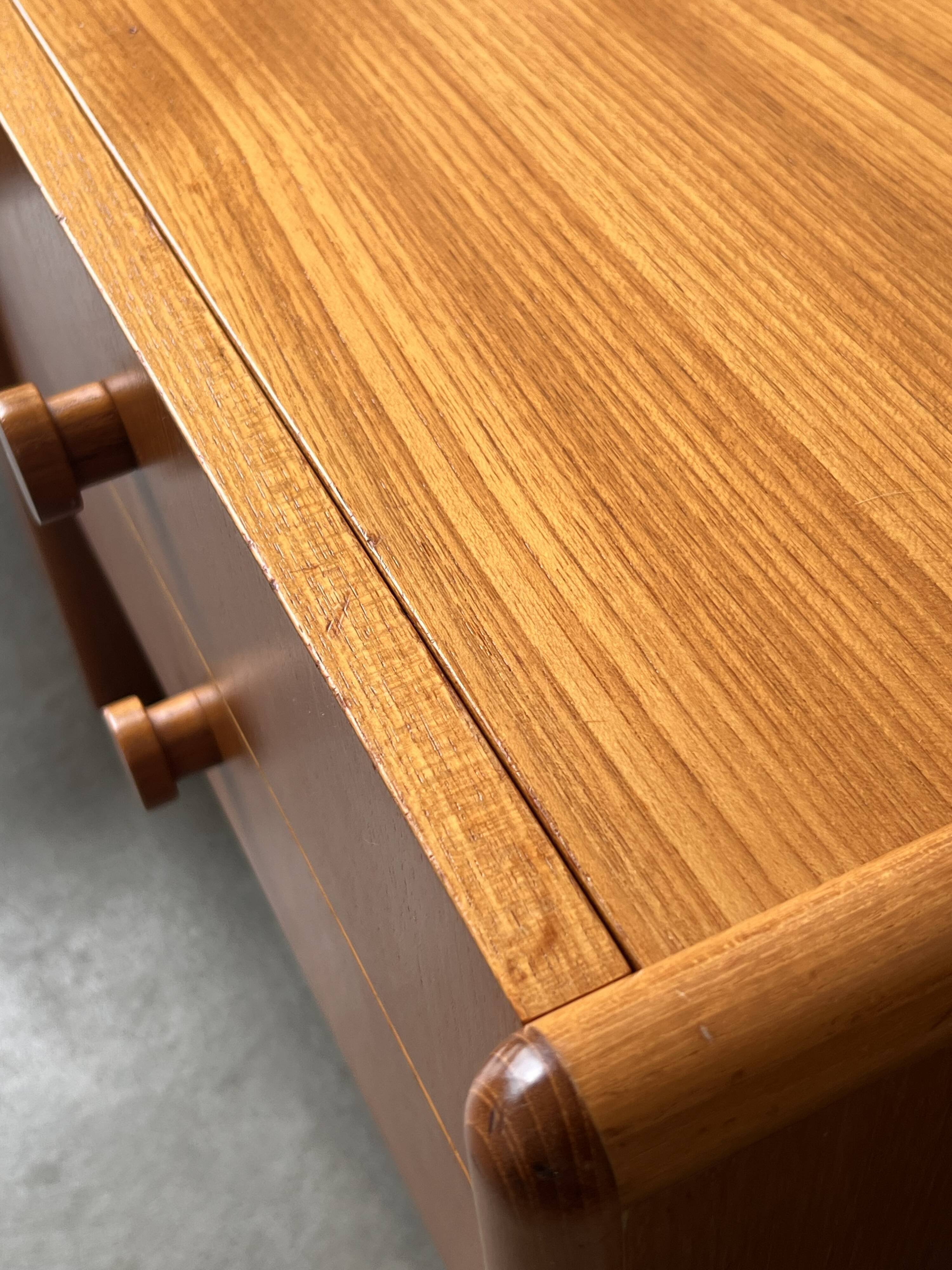 Mid-century teak bedside tables