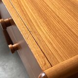 Mid-century teak bedside tables