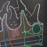 Poster of the digestive system Doctor Auzoux