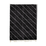 Modern Moroccan carpet black contemporary art 280x370cm