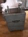 19th-century wooden orange crate with handles