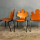 3 "Puzzle" chairs, designed by Essaime, France 1995