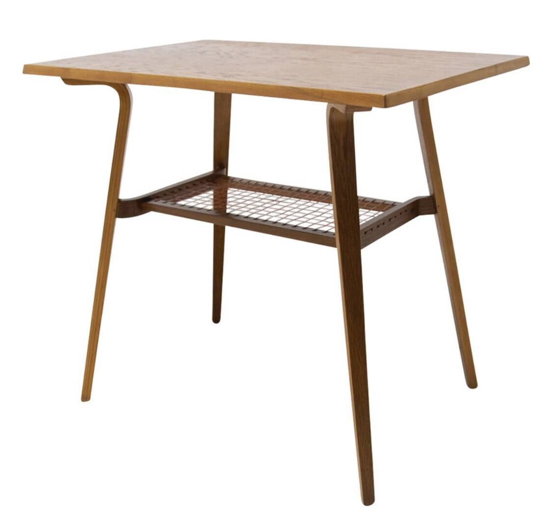 Vintage Danish Design Tv Table Midcentury Side Table Drevopodnik Holešov