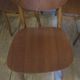 Set of 4 butterfly dining chairs, G-Plan attr. 1960s