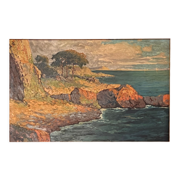 Painting by Henry Malfroy