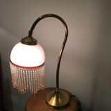 Swan collar and stamps lamp