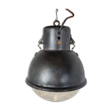 Industrial lamp with glass, 1930s