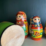Vintage Russian Matryoshkas Dolls