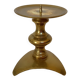 Tripod candlestick in brass