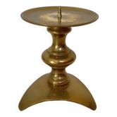 Tripod candlestick in brass