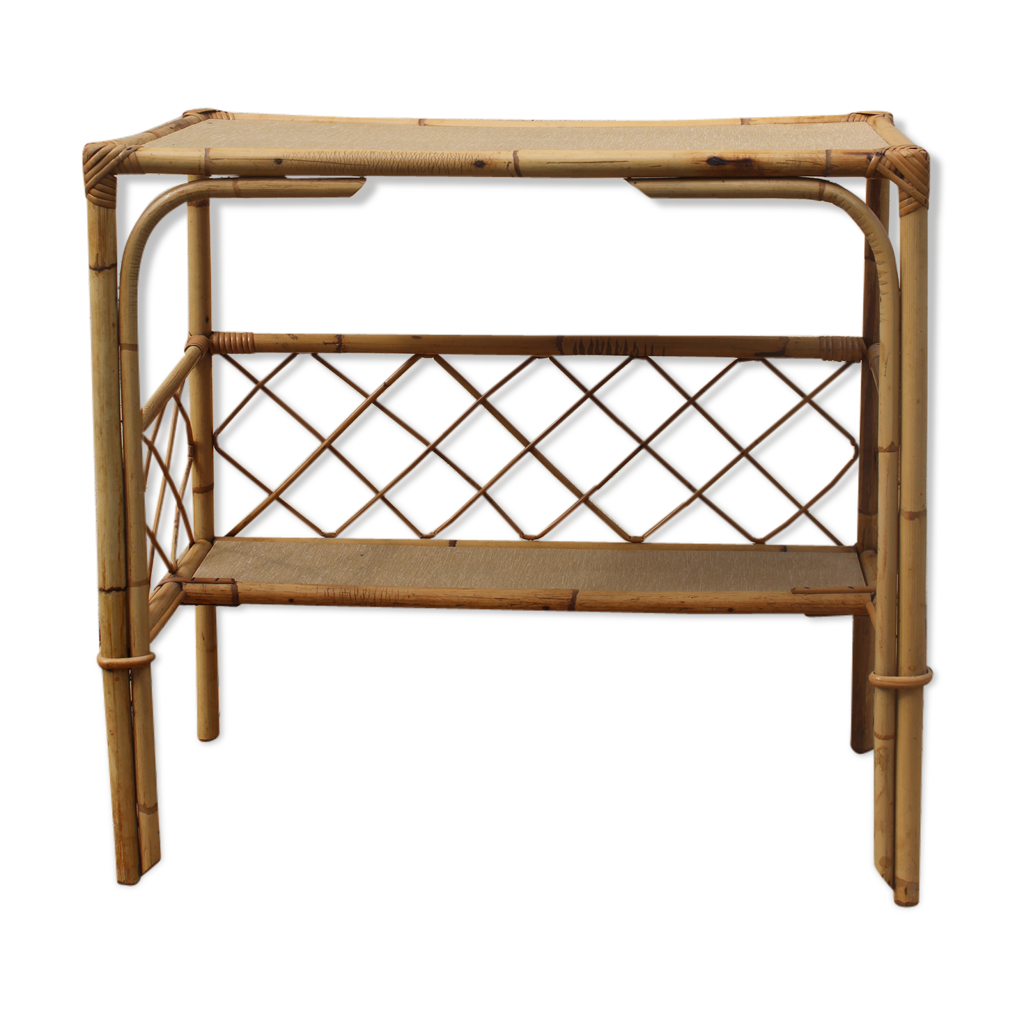 Rattan desk