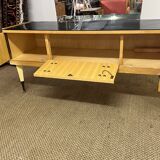 Vintage dressing table from the 50s in birch wood
