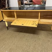 Coiffeuse vintage des années 50 en bois de bouleau