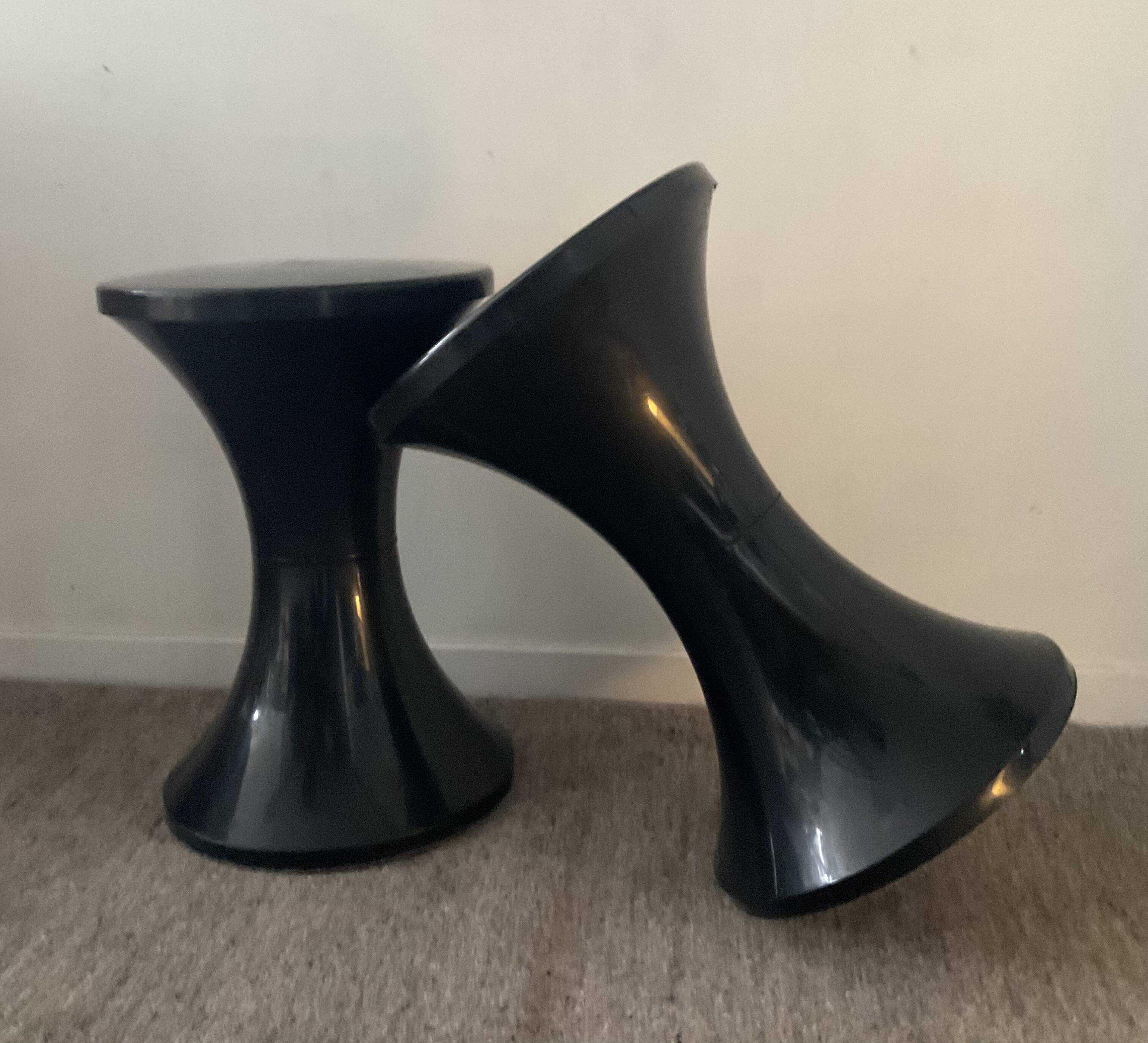 Pair of Tam Tam stools from the 1970s.