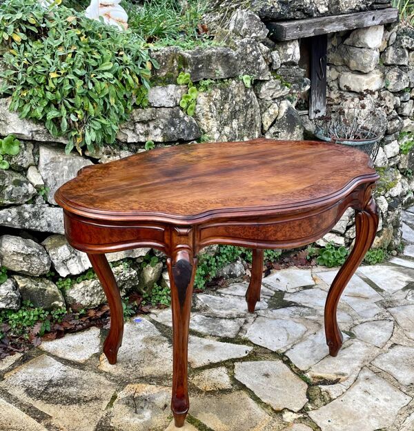 Table violon en acajou