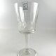 6 crystal wine stemmed glasses