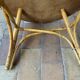 Table basse en rotin